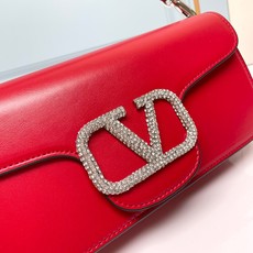大号【配礼盒】🎁VALENTINO MINI LOCÒ仿水晶装饰手袋-VLogo Signature施华 大号【配礼盒】🎁VALENTINO MINI LOCÒ仿水晶装饰手袋-VLogo Signature施华