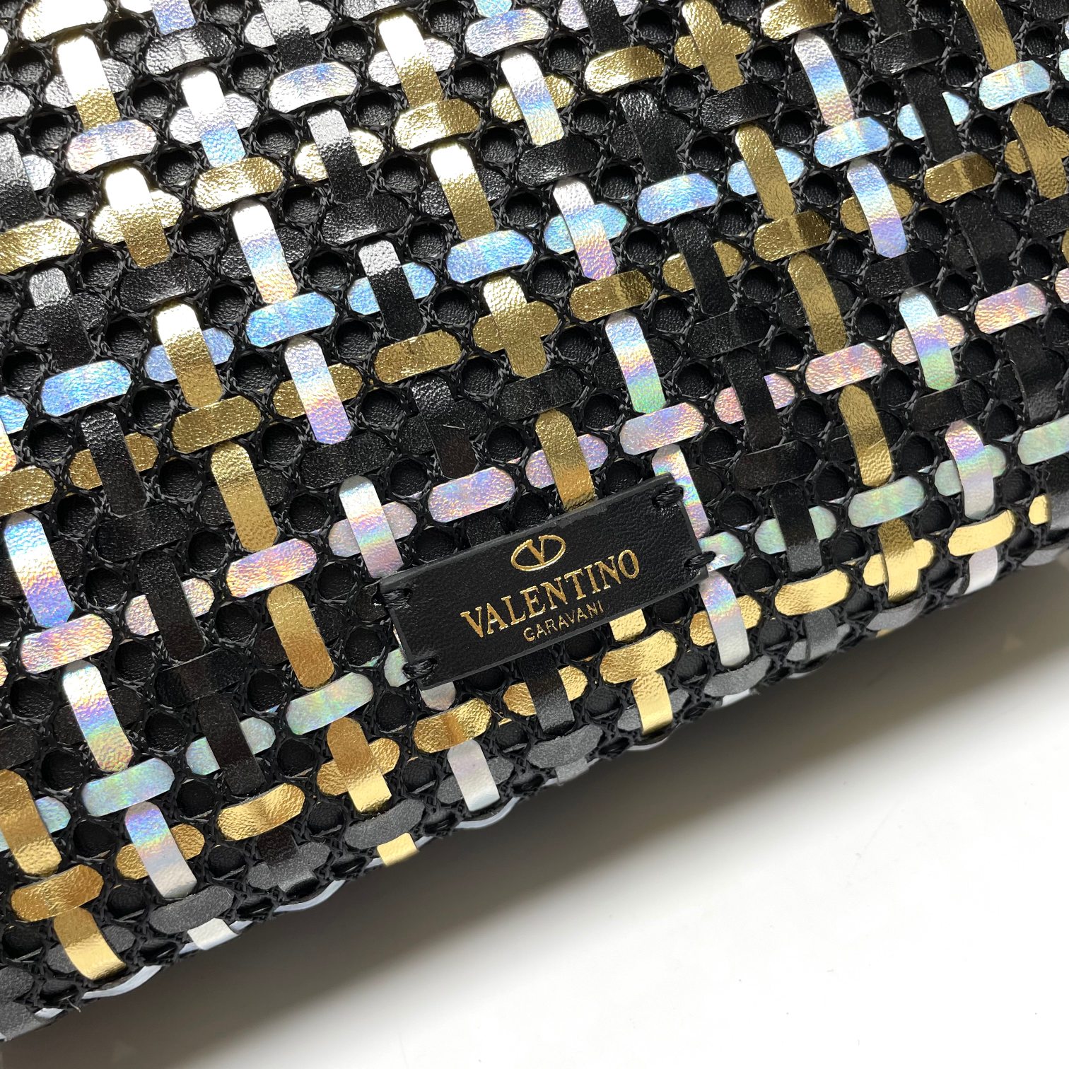 新品 编织🆕 Valentino Garavani VSLING |华伦天奴|手工编织公文包💼搭配可延长