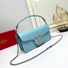 大号【配礼盒】🎁VALENTINO MINI LOCÒ仿水晶装饰手袋-VLogo Signature施华 大号【配礼盒】🎁VALENTINO MINI LOCÒ仿水晶装饰手袋-VLogo Signature施华