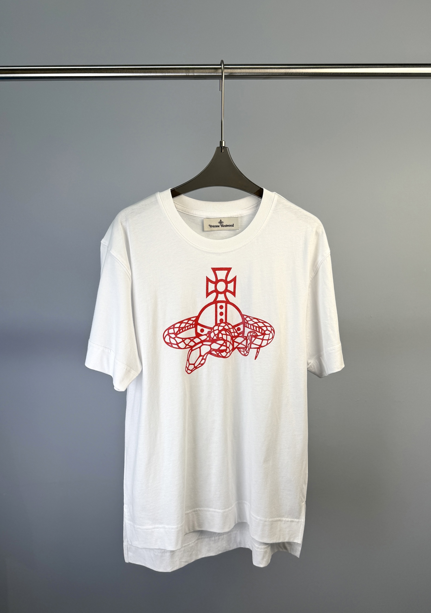 NO:324579,Vivienne Westwood Queen Mother Spring and Summer New Style Snake Year Limited Snake Pattern Printed Short-sleeved T-shirt, soft and comfortable fabric S M L, T-shirt,tees, t-shirt,alexander wang19860909Vivienne Westwood 西太后 春夏新款 蛇年限定蛇图案印花图案短袖T恤、面料柔软舒服 码数S M L,,T-shirt,tees，t-shirt,alexander wang,Women's clothing