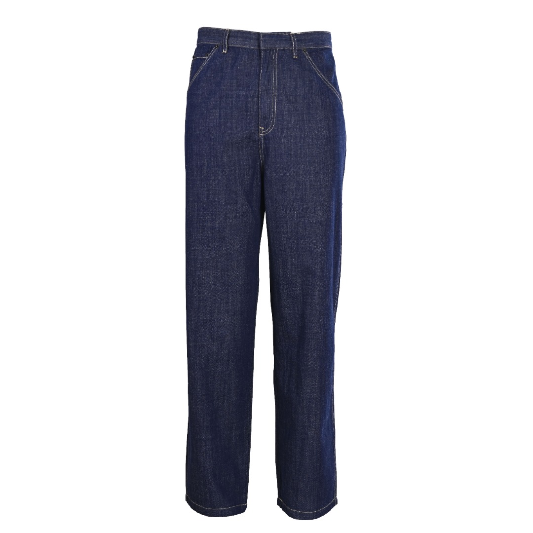 正品级💰410 PRADA普拉达PRD 纯色拉链牛仔长裤 正品20089购入，采用10*10麻棉竹节牛仔布210克面料，TR口袋布，整衣明线，成衣洗褪，定制辅料，合身版型 Size：S-XL