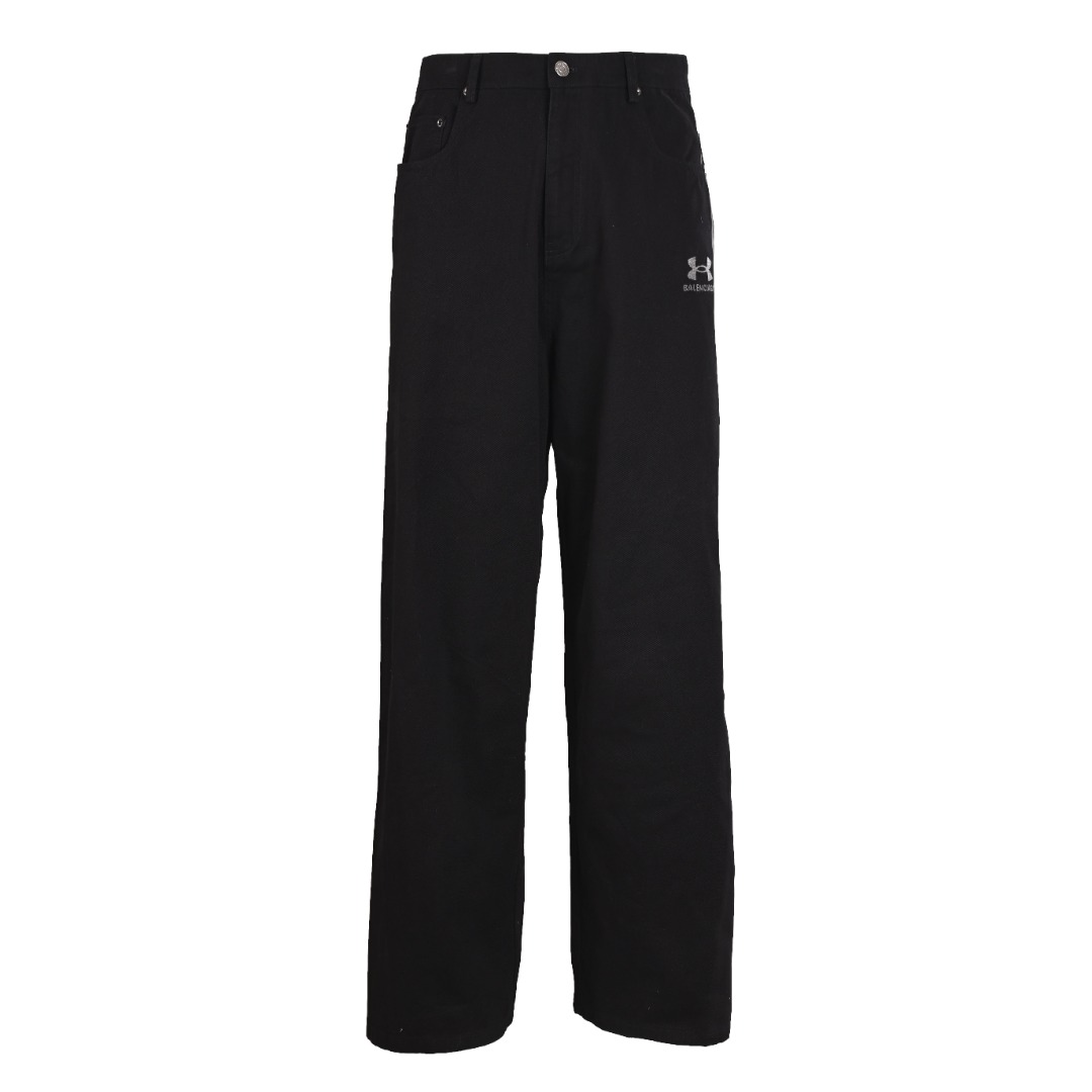 Balenciaga Balenciaga巴黎世家BLCG x Under Armour 联名款刺绣侧拼长裤