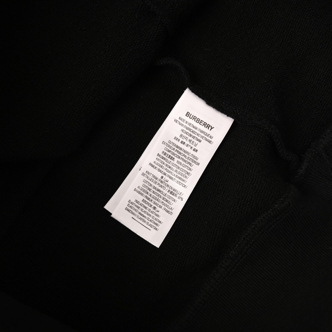 Burberry BURBERRY巴宝莉BBR 侧菱格织带套装圆领卫衣