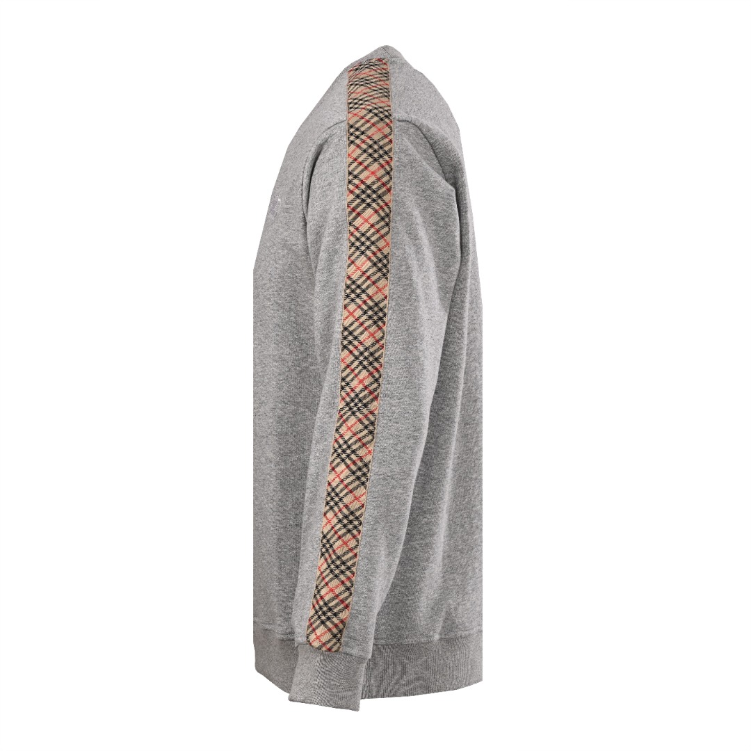 Burberry BURBERRY巴宝莉BBR 侧菱格织带套装圆领卫衣