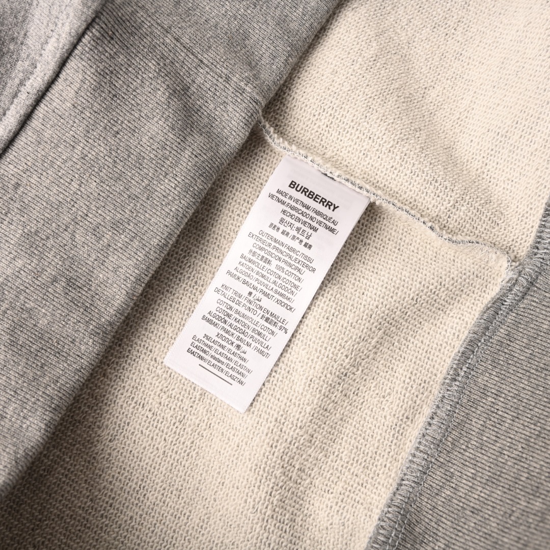 Burberry BURBERRY巴宝莉BBR 侧菱格织带套装圆领卫衣