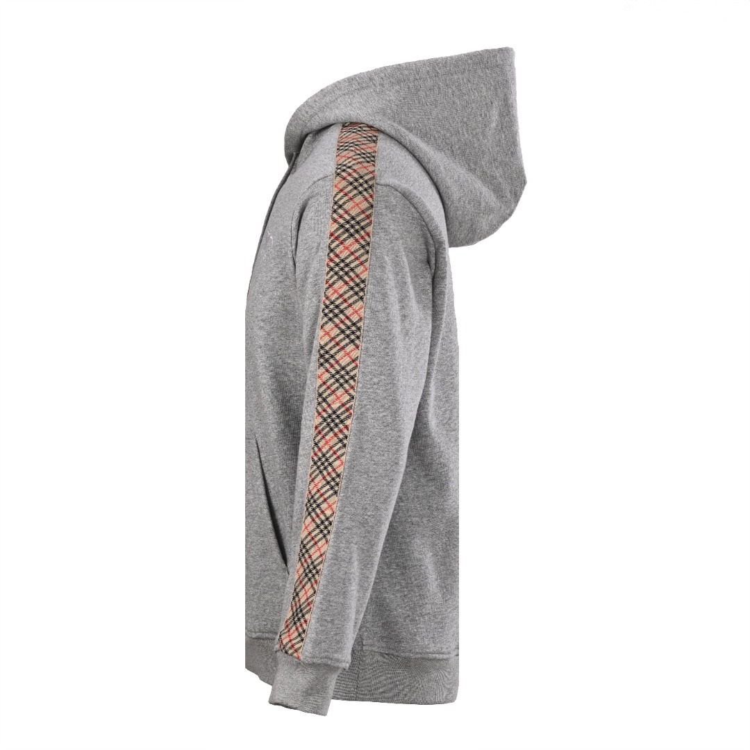 Burberry BURBERRY巴宝莉BBR 侧菱格织带套装连帽卫衣