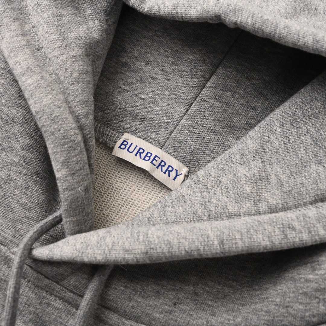 Burberry BURBERRY巴宝莉BBR 侧菱格织带套装连帽卫衣