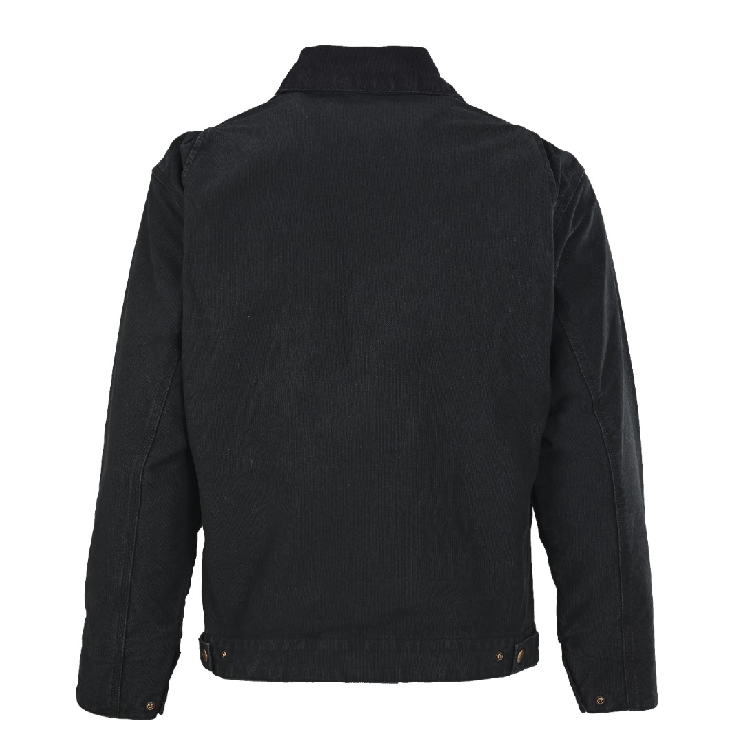 正品级💰460
CARHARTT/卡哈特 J97底特律夹克外套
采用水洗做旧效果卡哈特以旧为美夹克版型特点肩部款、衣身短 收腰袖子宽且略长 从背面看呈现倒三角形 这些都是美式夹克常见的特点 在底特律夹克中被完美呈现及无限放大 面料方面J97并非使用120Z原生帆布 而是使用了砂石水洗帆布 在保证耐磨强度的同时也增加了柔软度与舒适度 衣领也没有与J001一样采用灯芯绒 而是使用与主体一致的砂石水洗帆布 但舒适度不比灯芯绒材质差胸口处LOGO采用的是深棕色的PU皮质正方形“皮标”并非使用J011一样的白底“黄月亮”LOGO的布标 男女同款 定制辅料三标
Size:S M L XL