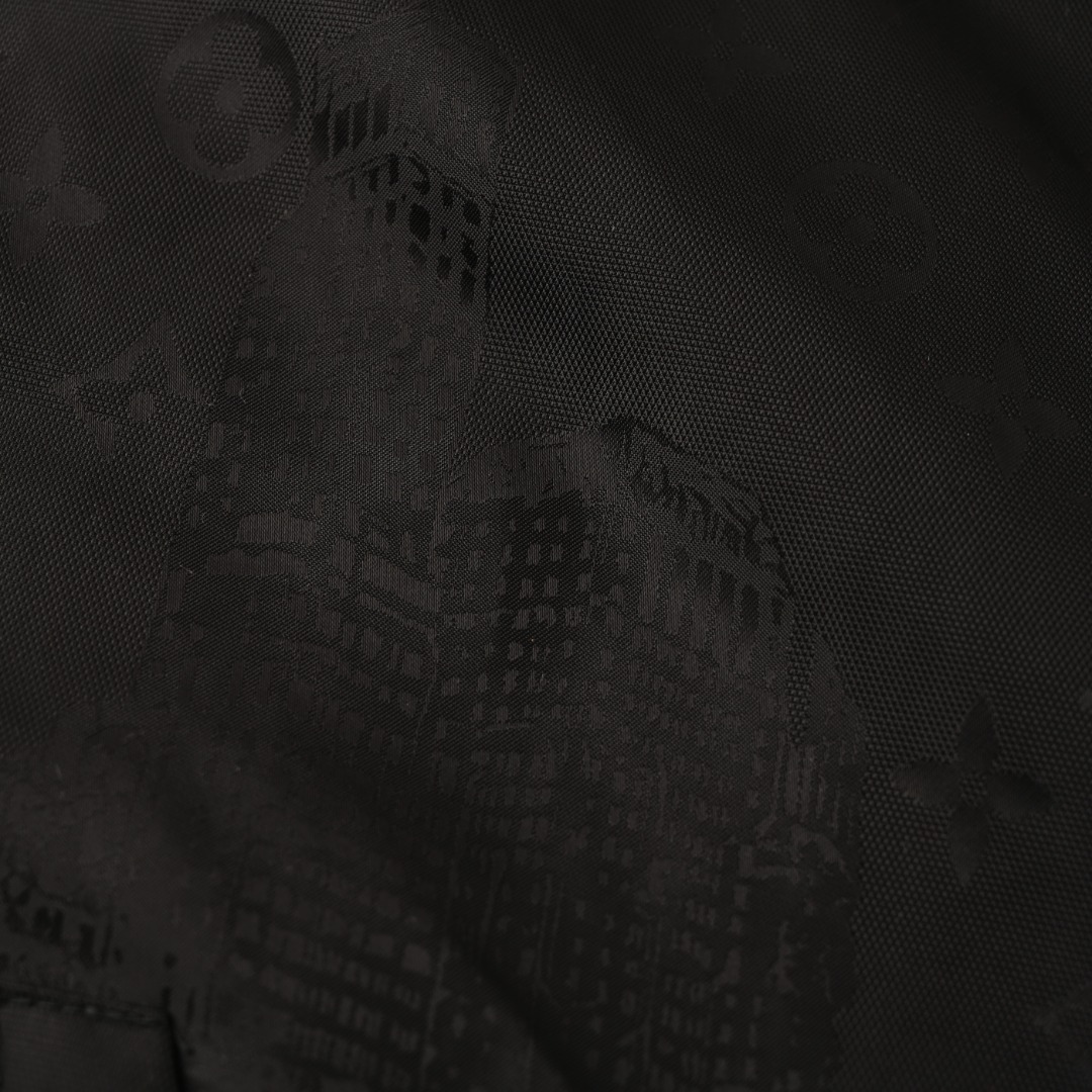 Louis Vuitton LOUIS VUITTON LV 遛狗暗纹提花连帽夹克外套