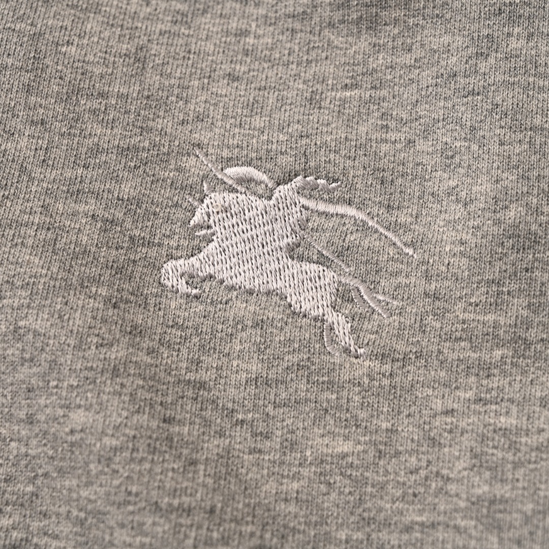 Burberry BURBERRY巴宝莉BBR 侧菱格织带套装拉链连帽卫衣