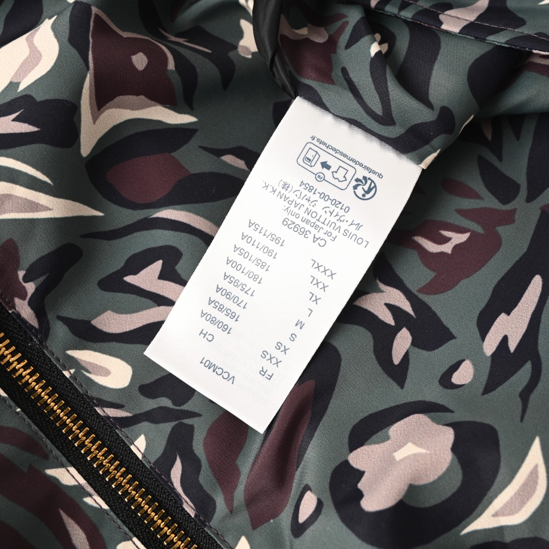 Louis Vuitton LOUIS VUITTON LV X NIGO 联名款 迷彩双面连帽外套