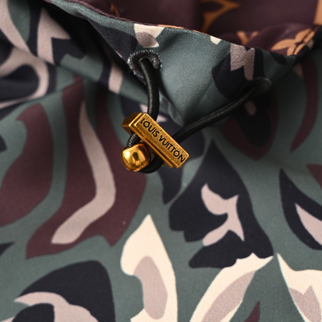 Louis Vuitton LOUIS VUITTON LV X NIGO 联名款 迷彩双面连帽外套