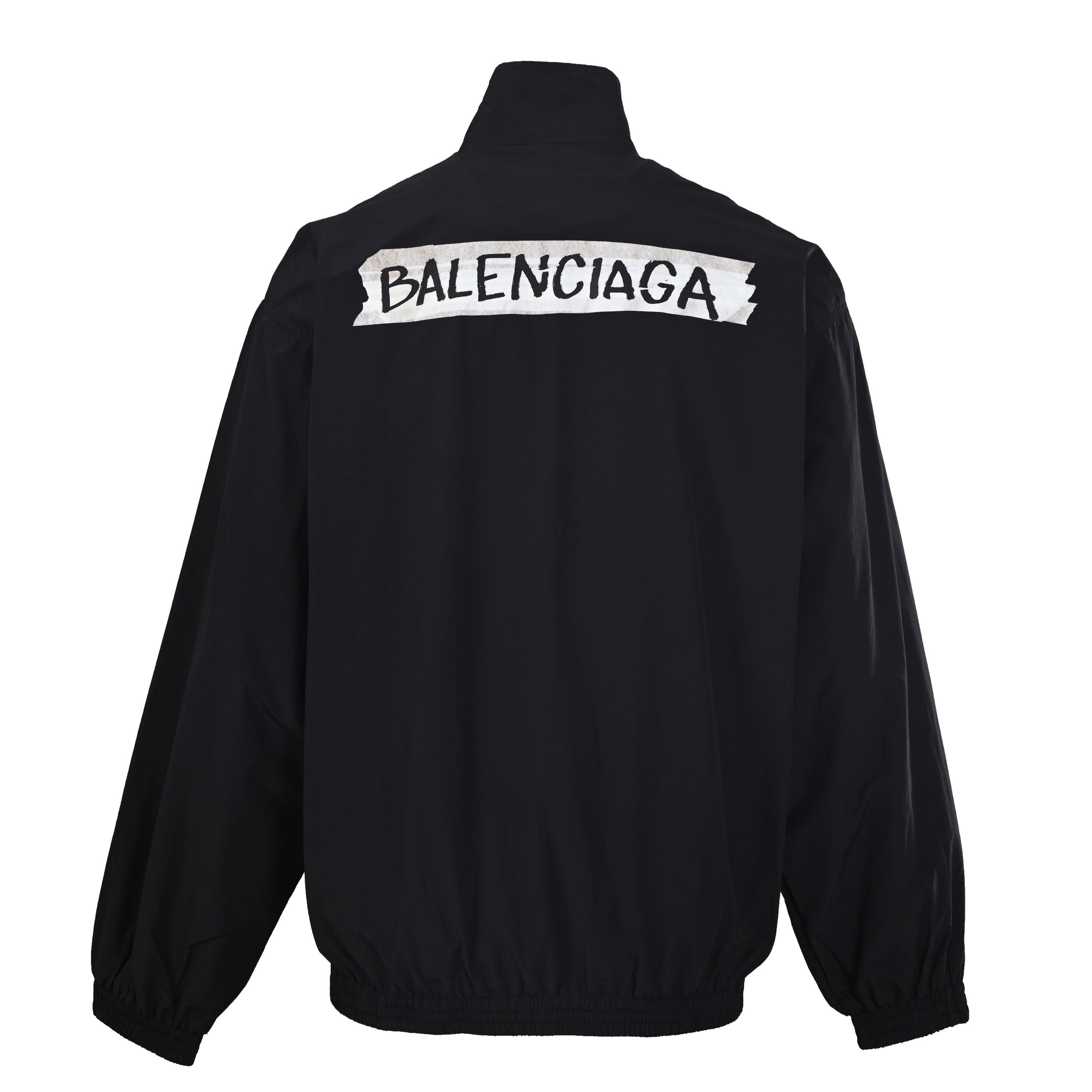 Balenciaga BALENCIAGA巴黎世家BLCG 胶浆印花立领夹克外套