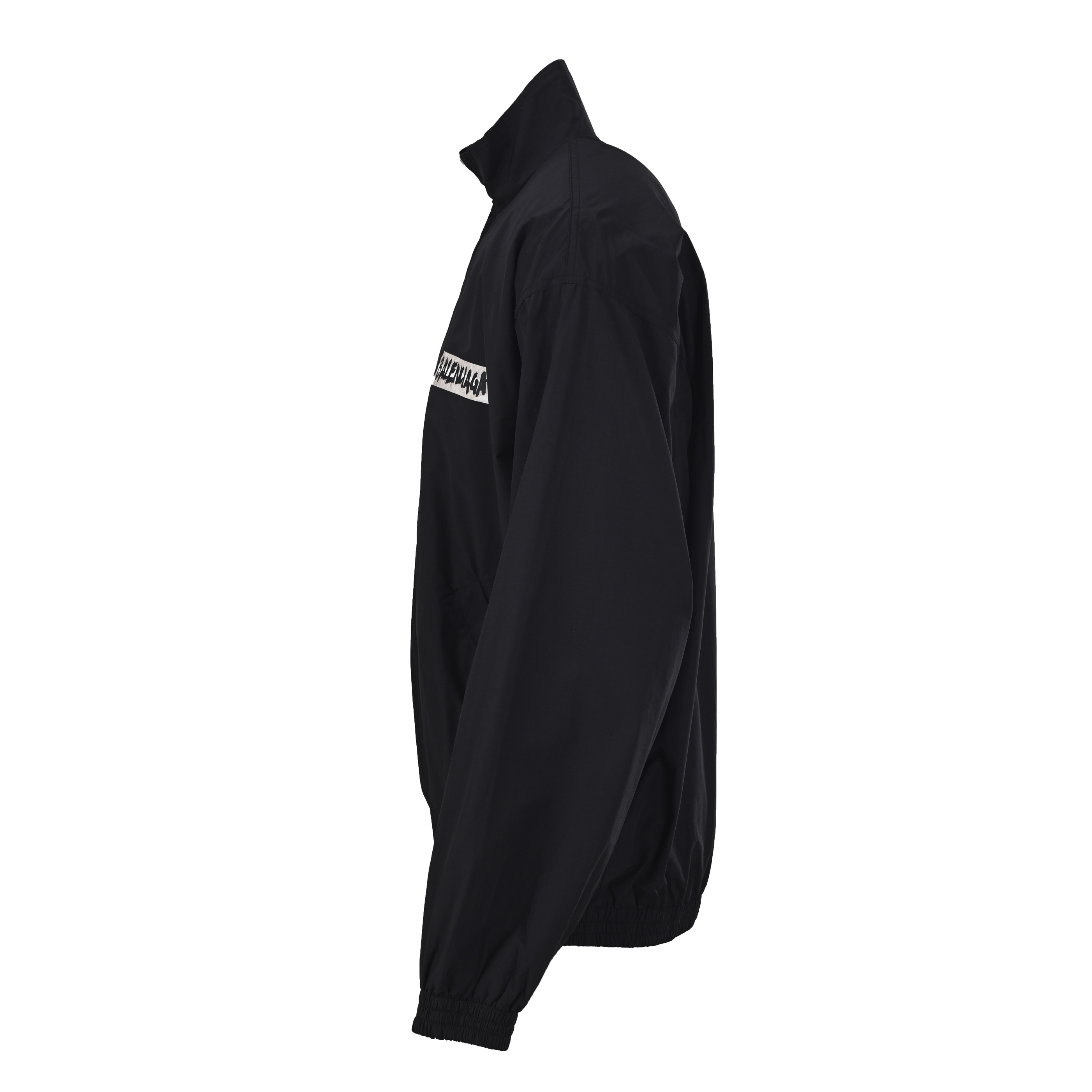 Balenciaga BALENCIAGA巴黎世家BLCG 胶浆印花立领夹克外套
