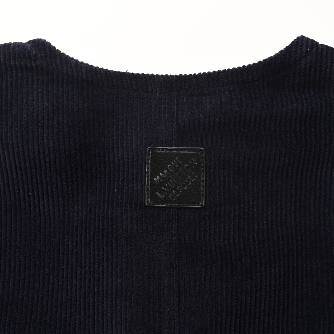 Louis Vuitton LOUIS VUITTON LV 灯芯绒V领夹克外套