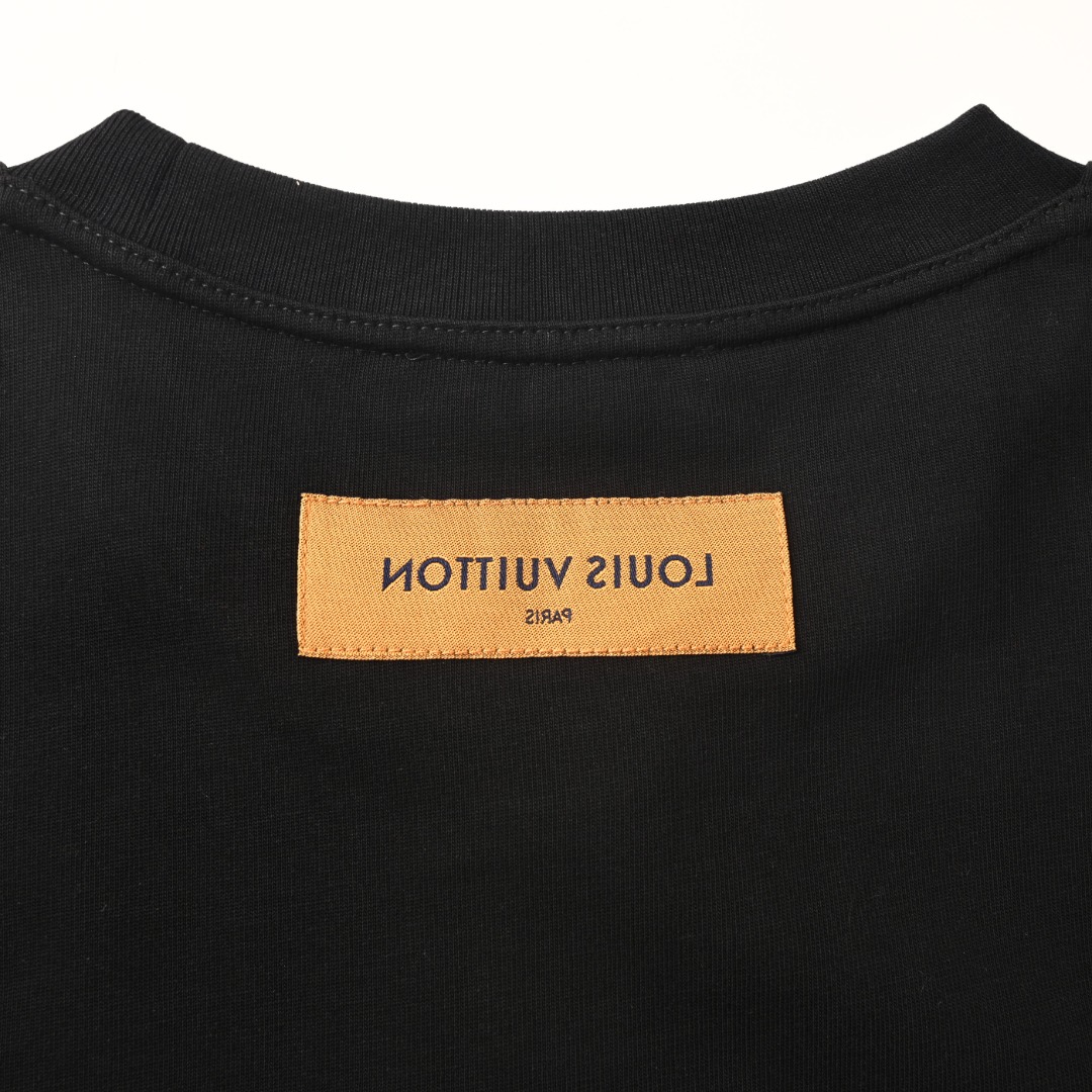 Louis Vuitton LOUIS VUITTON LV 三色浮雕标识短袖T恤