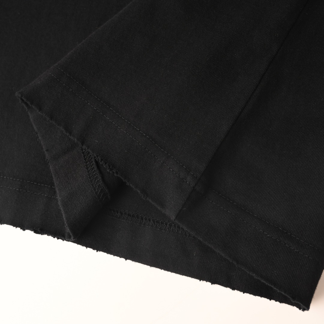 Balenciaga BALENCIAGA巴黎世家BLCG 两色胶带字母短袖T恤