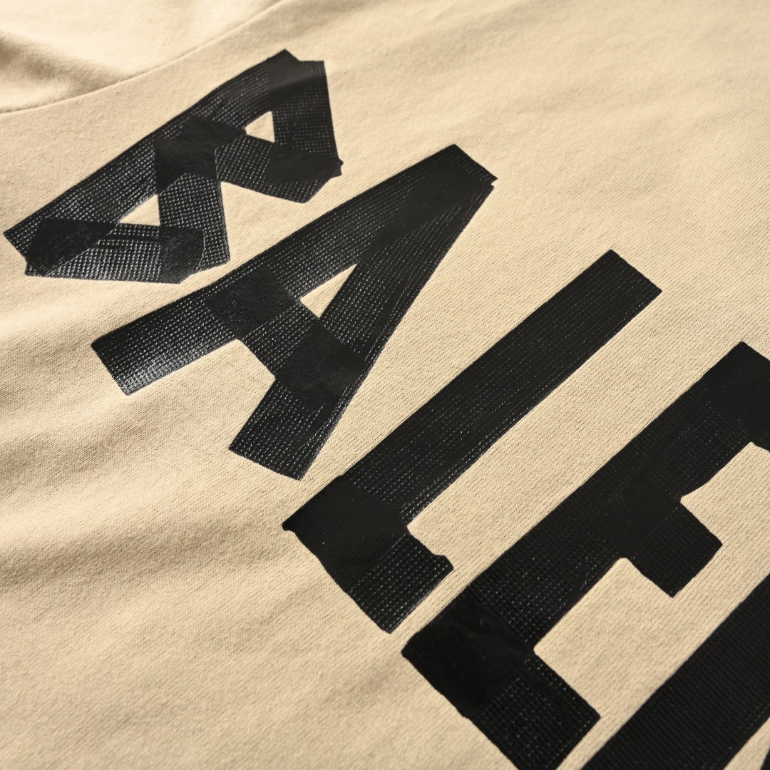 Balenciaga BALENCIAGA巴黎世家BLCG 两色胶带字母短袖T恤