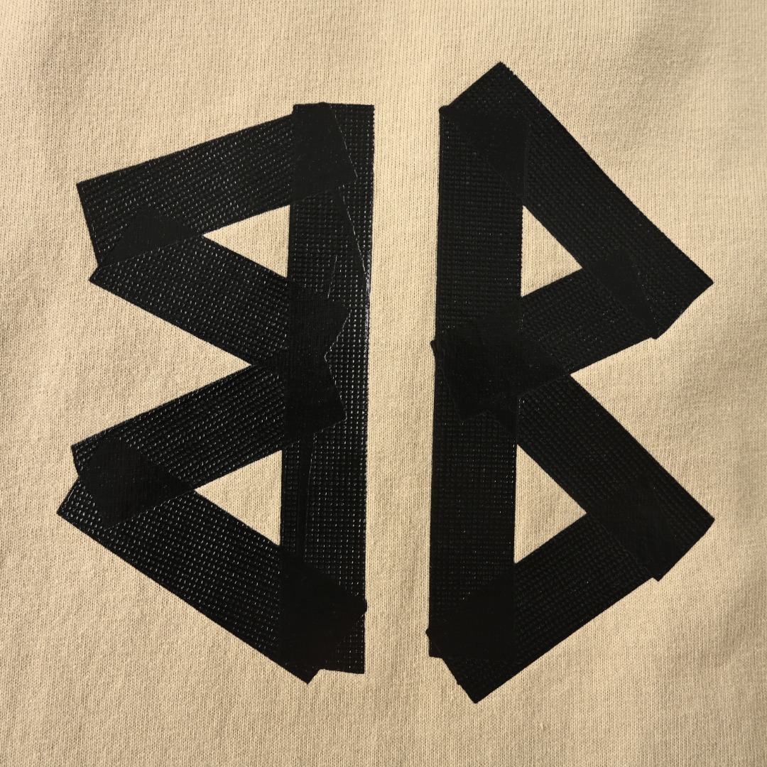 Balenciaga BALENCIAGA巴黎世家BLCG 两色胶带字母短袖T恤