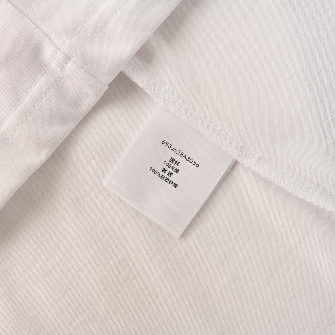 Dior DIOR迪奥CD 小雏菊刺绣圆领T恤