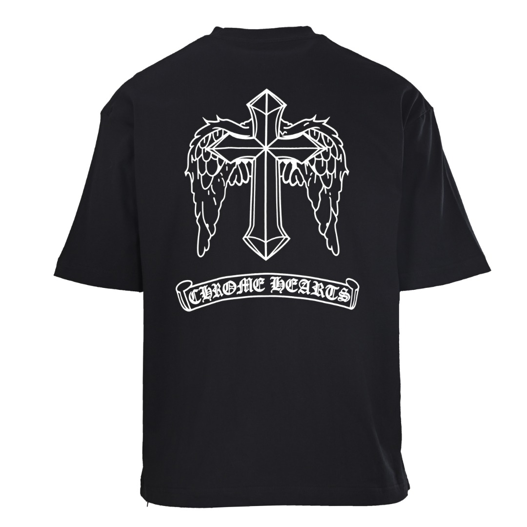 Corações cromados masculinos CHROME HEARTS CH T — photo 3
