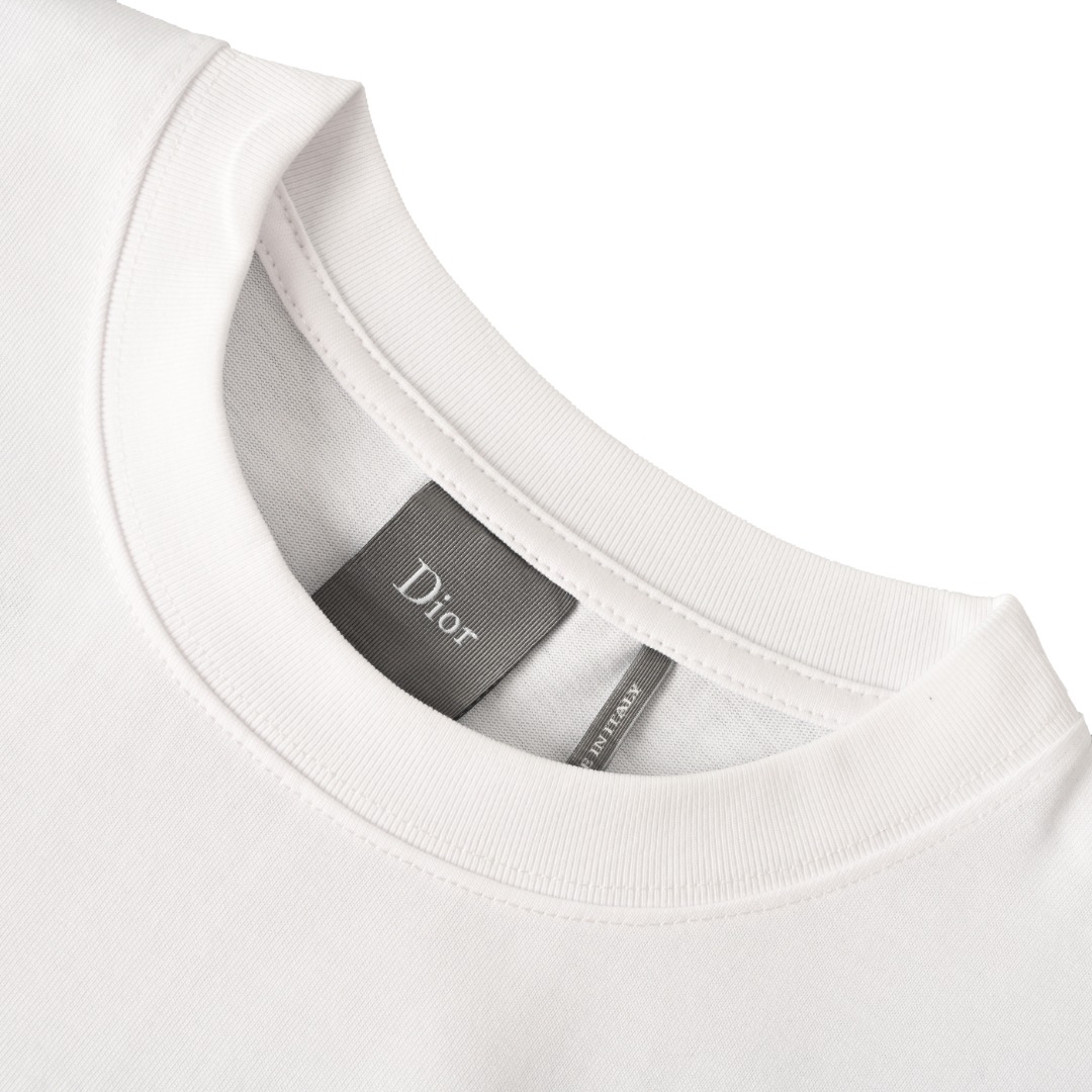 Dior DIOR迪奥CD 全身雏菊刺绣短袖T恤