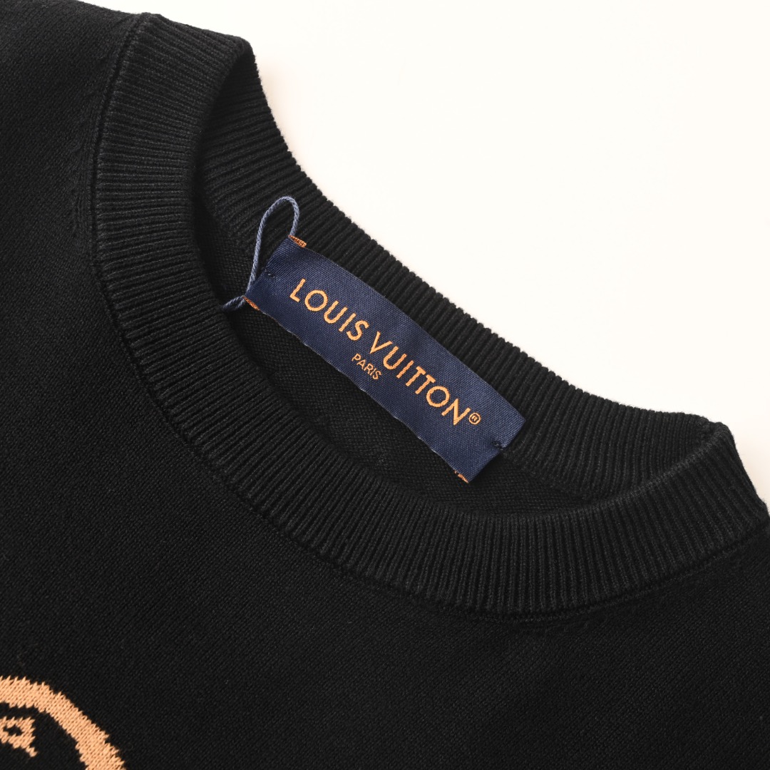 Louis Vuitton LOUIS VUITTON LV 蘑菇嵌花针织短袖T恤