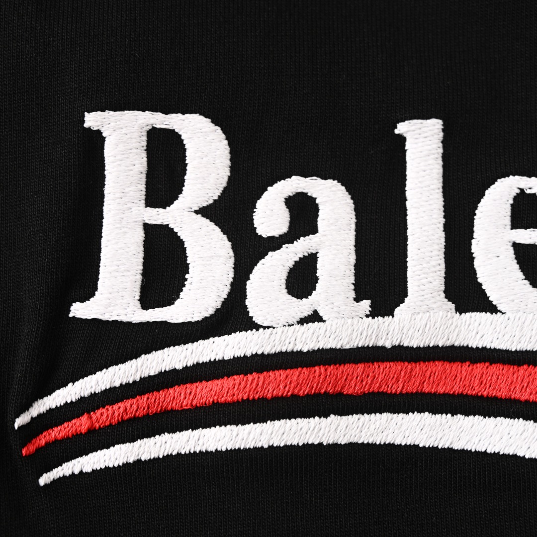 Balenciaga BALENCIAGA巴黎世家BLCG 可乐刺绣短袖T恤