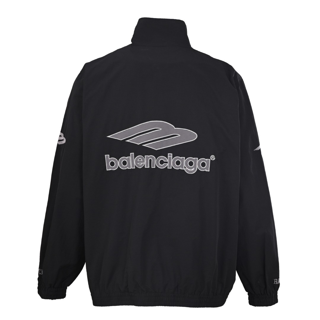Balenciaga BALENCIAGA巴黎世家BLCG 3M两色足球立领夹克外套