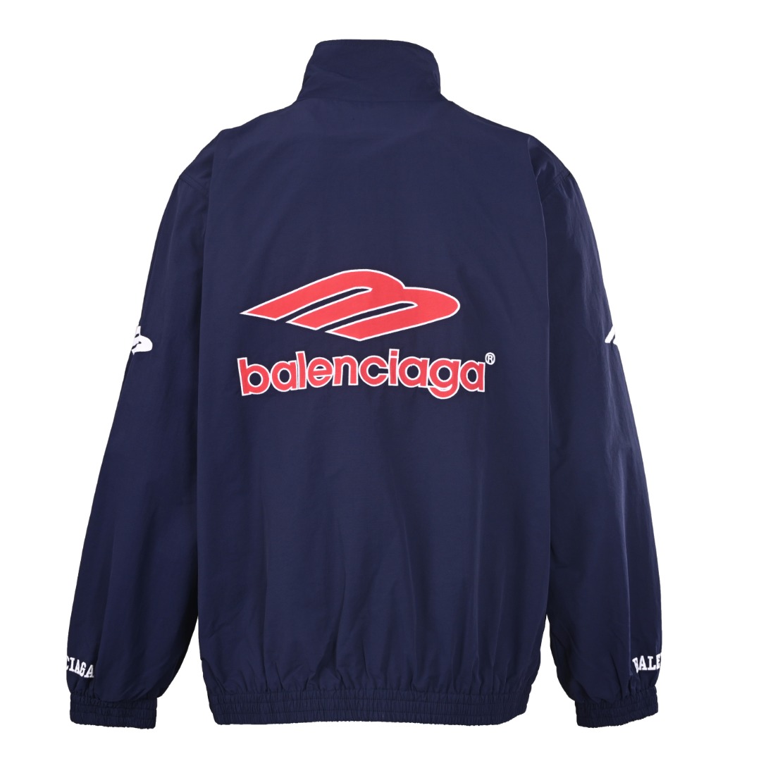 Balenciaga BALENCIAGA巴黎世家BLCG 3M两色足球立领夹克外套