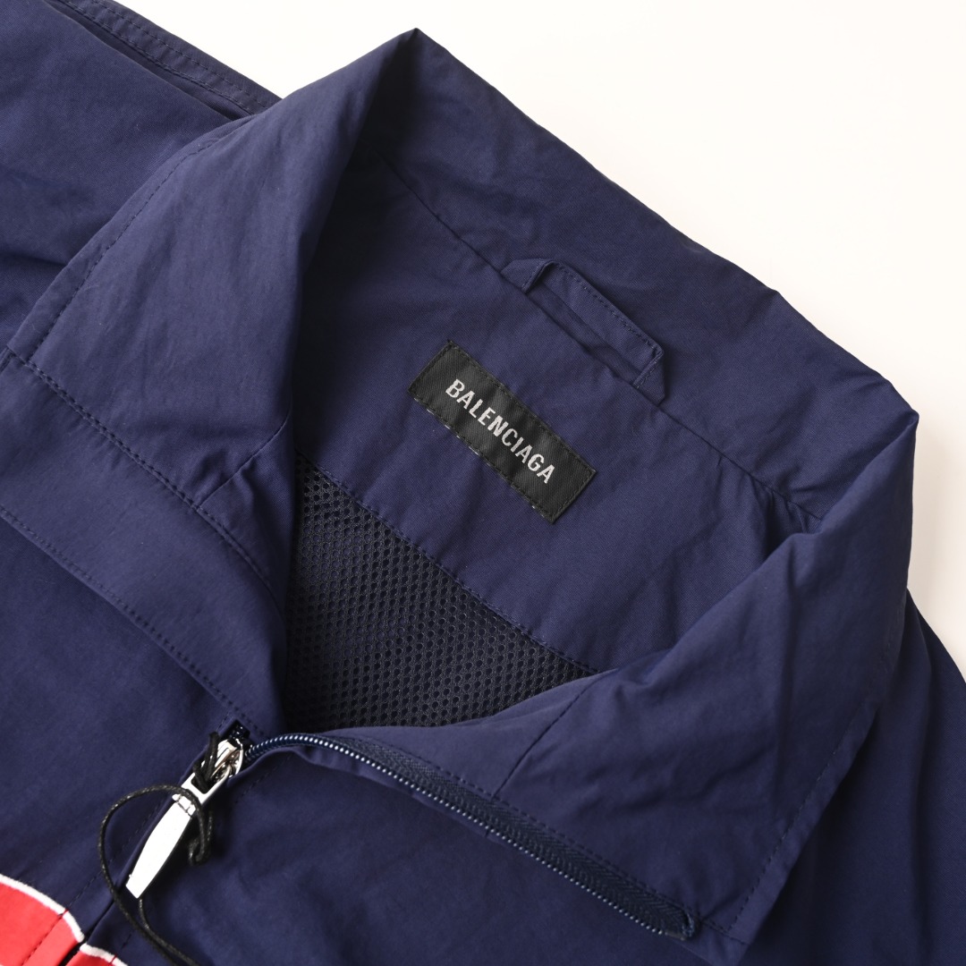 Balenciaga BALENCIAGA巴黎世家BLCG 3M两色足球立领夹克外套