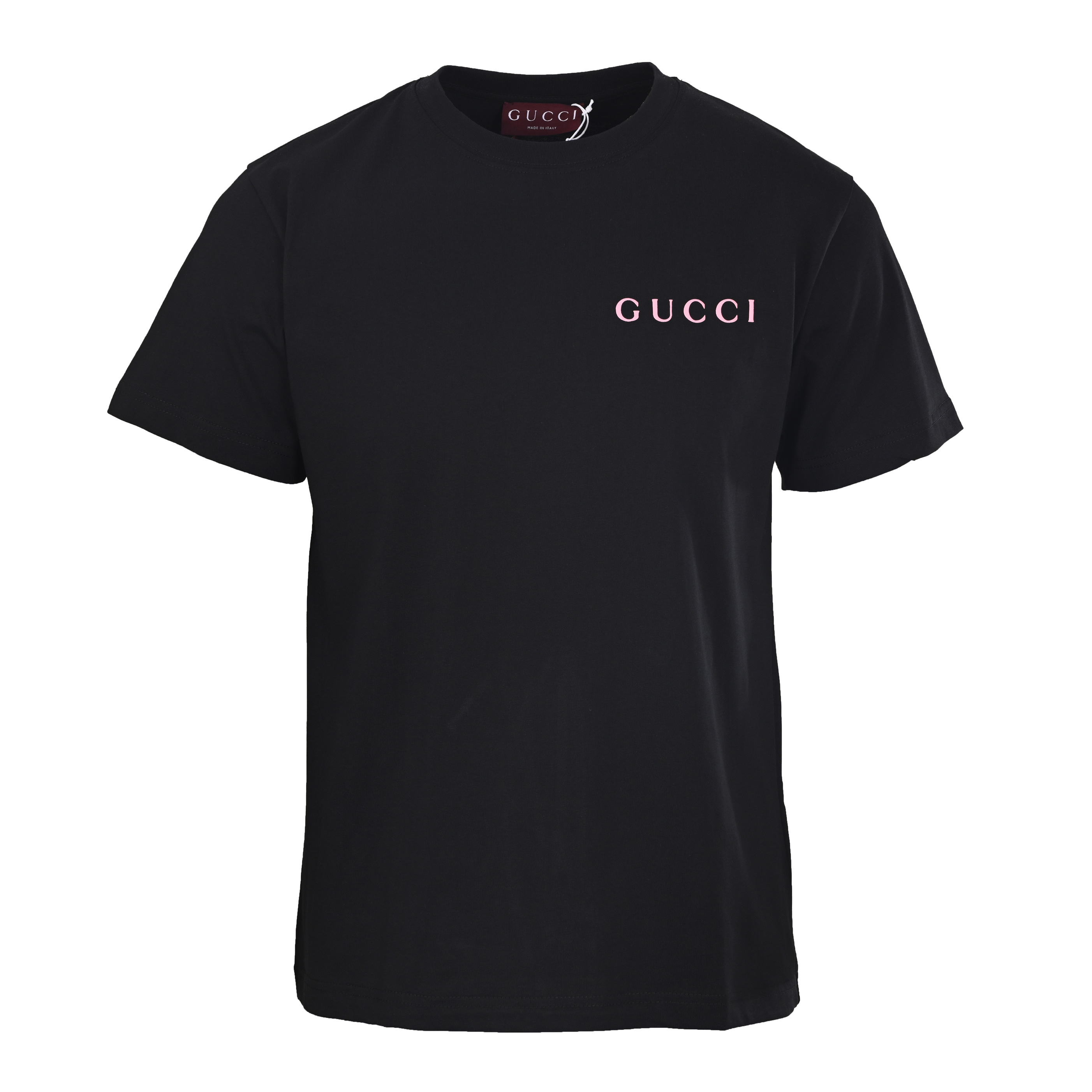 Gucci GUCCI古驰GUC 粉字母短袖T恤