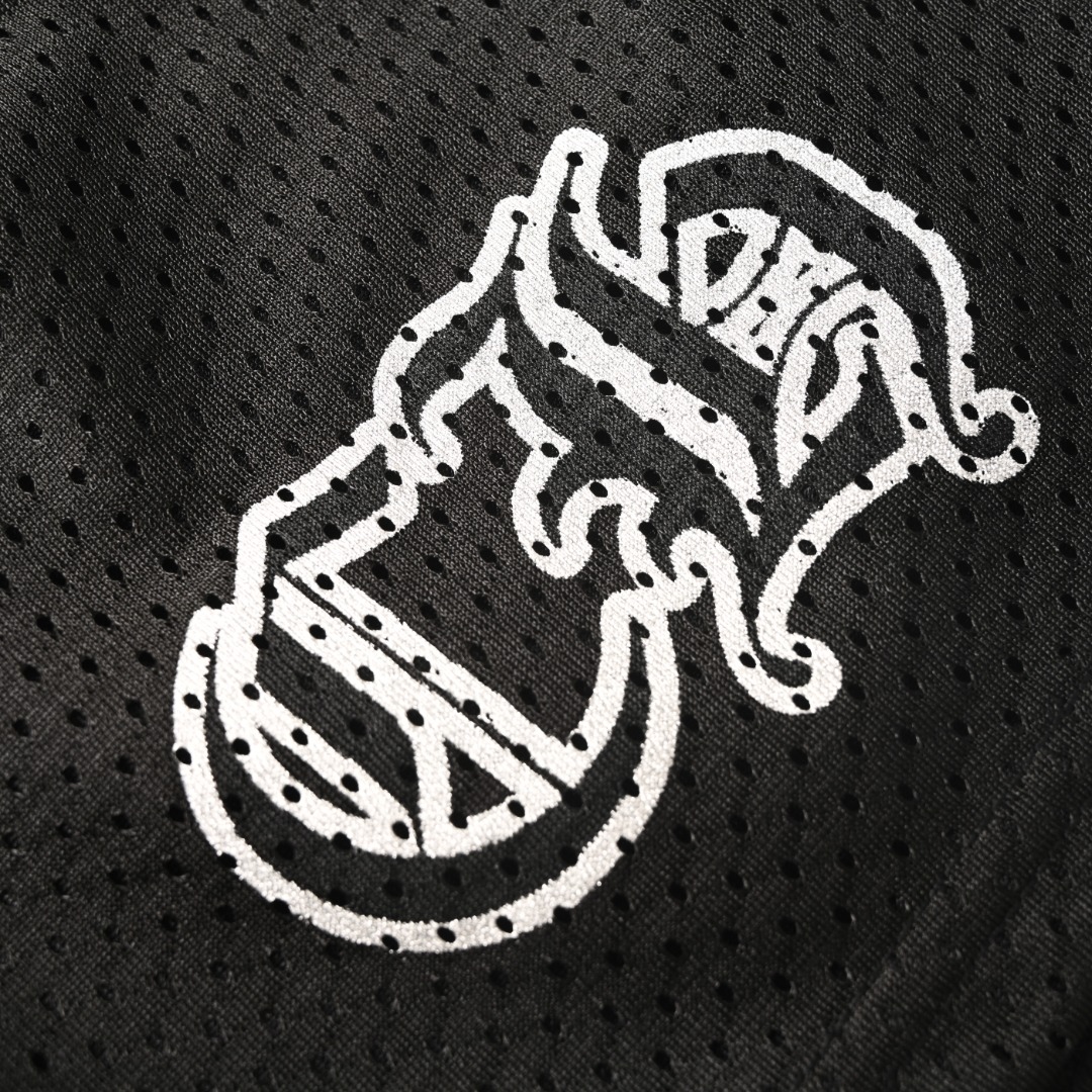 Chrome Hearts CHROME HEARTS克罗心CH 冰球服系列梵文短裤