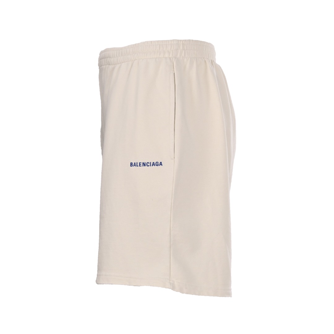 Balenciaga BALENCIAGA巴黎世家BLCG BACK两色字母绣短裤