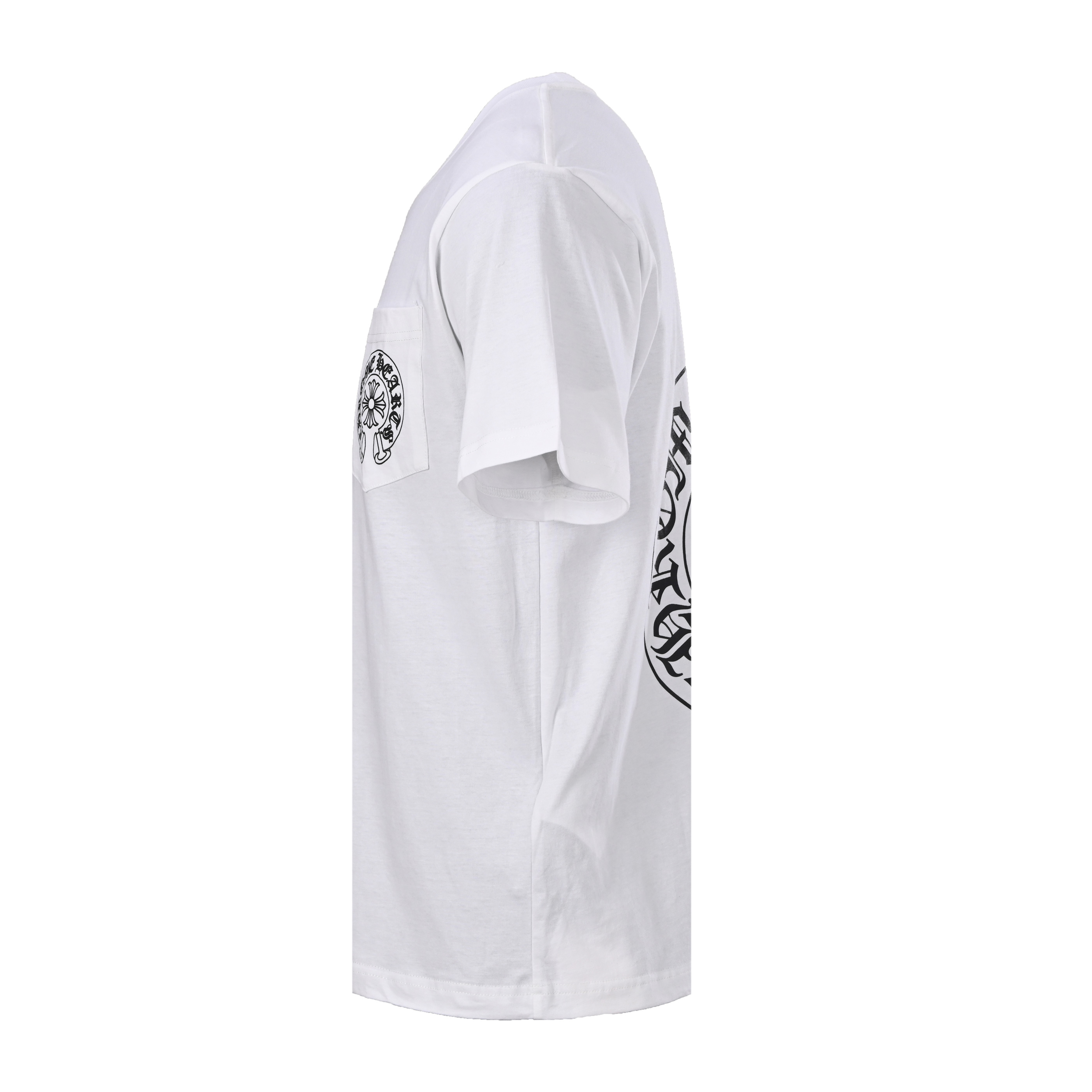 Chrome Hearts CHROME HEARTS克罗心CH 迈阿密限定后背马蹄花短袖T恤