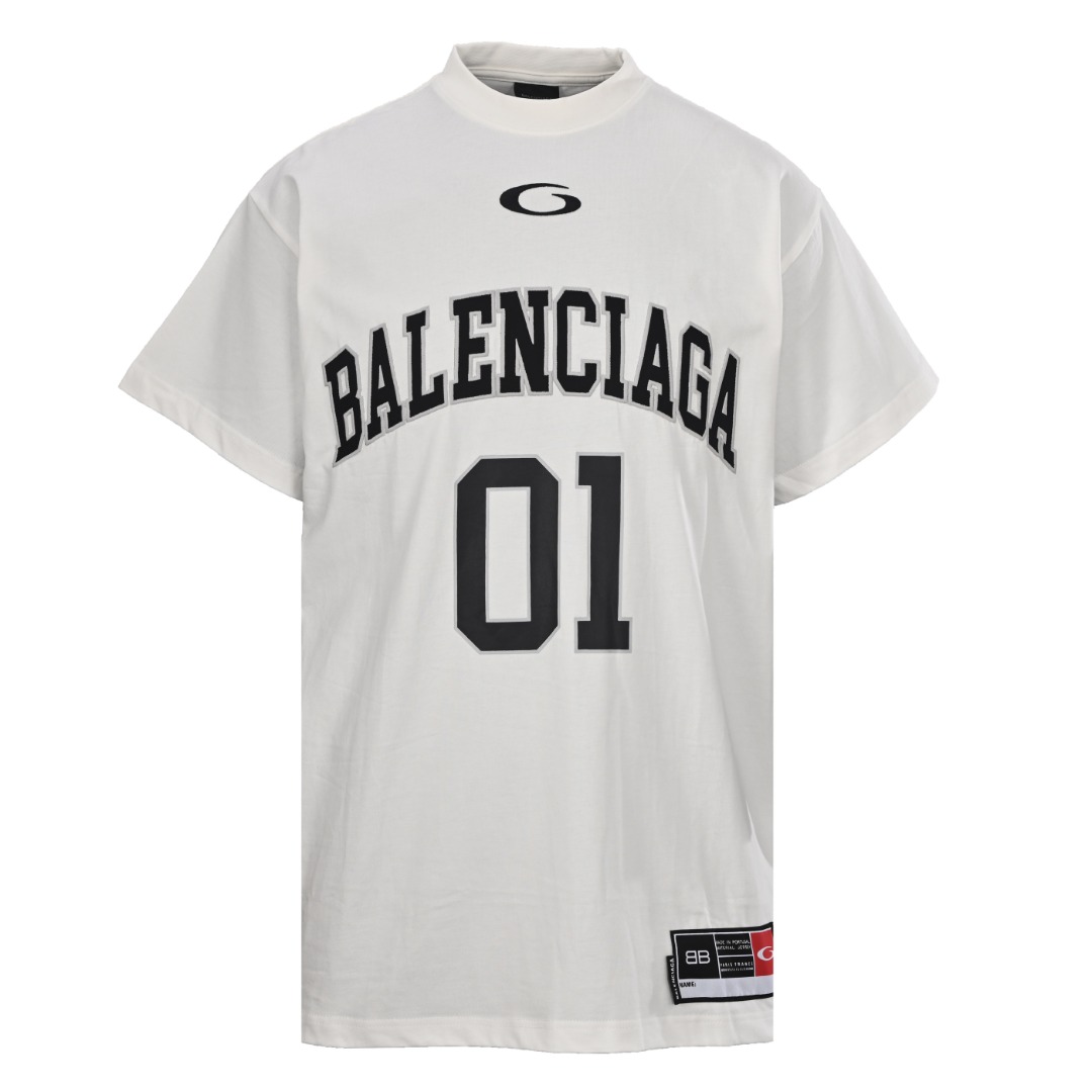 Balenciaga BALENCIACA巴黎世家BLCG 篮球系列01号短袖T恤