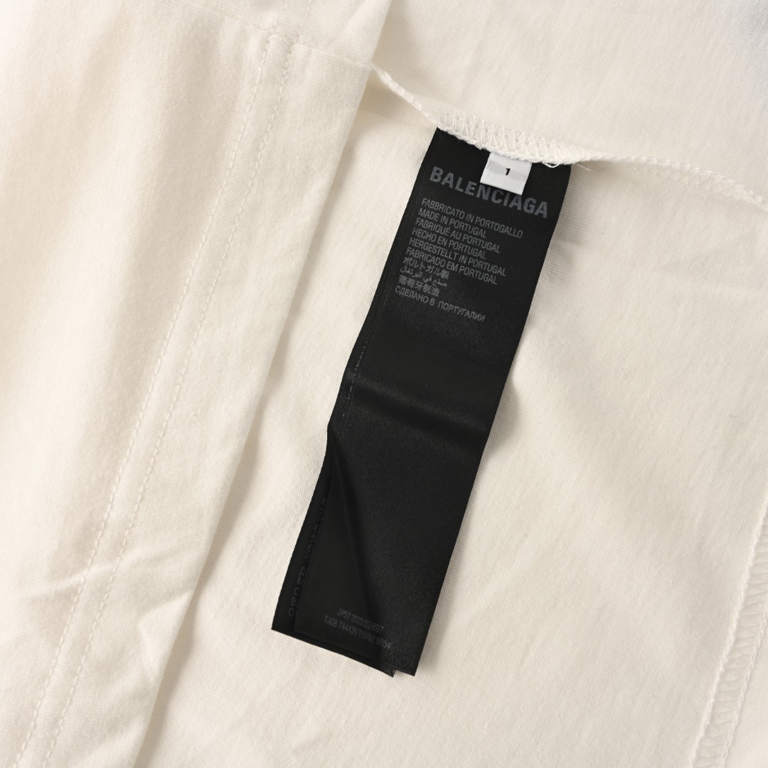 Balenciaga BALENCIACA巴黎世家BLCG 篮球系列01号短袖T恤