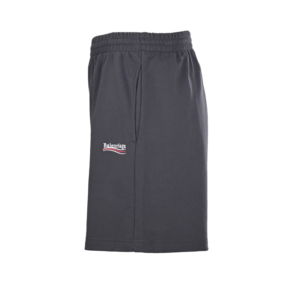 Balenciaga BALENCIAGA巴黎世家BLCG 三色可乐刺绣徽标短裤