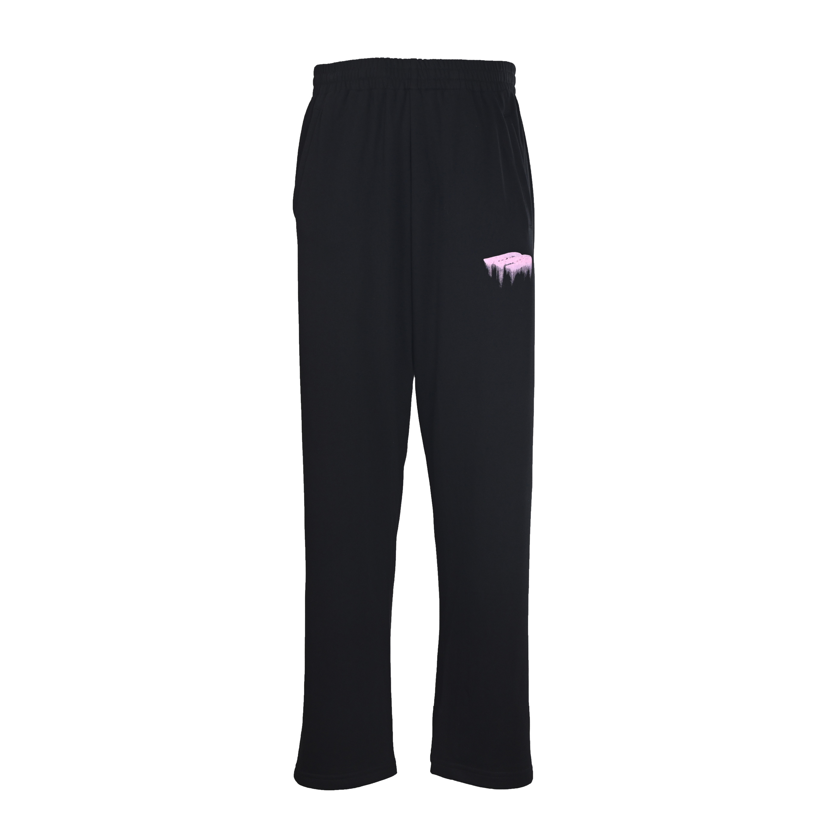 Balenciaga BALENCIAGA巴黎世家BLCG 3B溶解粉印花长裤