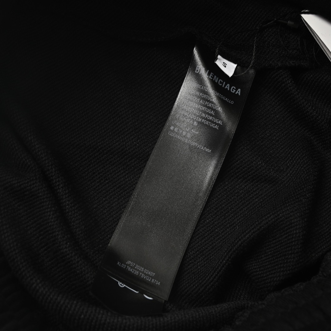 Balenciaga BALENCIAGA巴黎世家BLCG 3B溶解粉印花长裤
