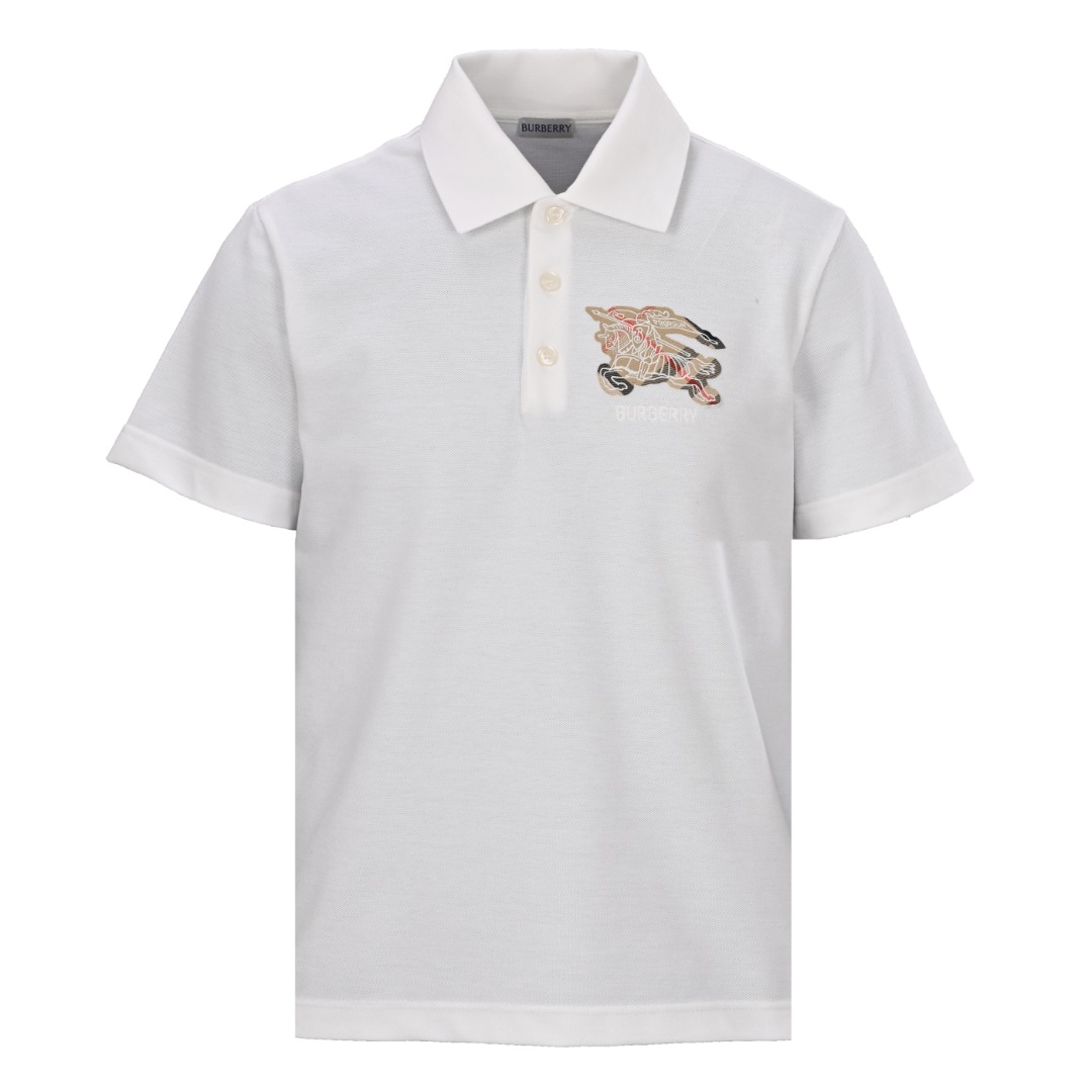 Burberry BURBERRY巴宝莉BBR 战马贴布绣短袖POLO衫