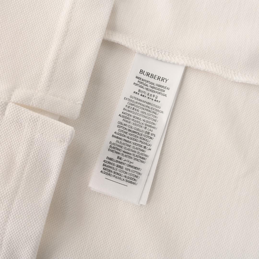 Burberry BURBERRY巴宝莉BBR 战马贴布绣短袖POLO衫