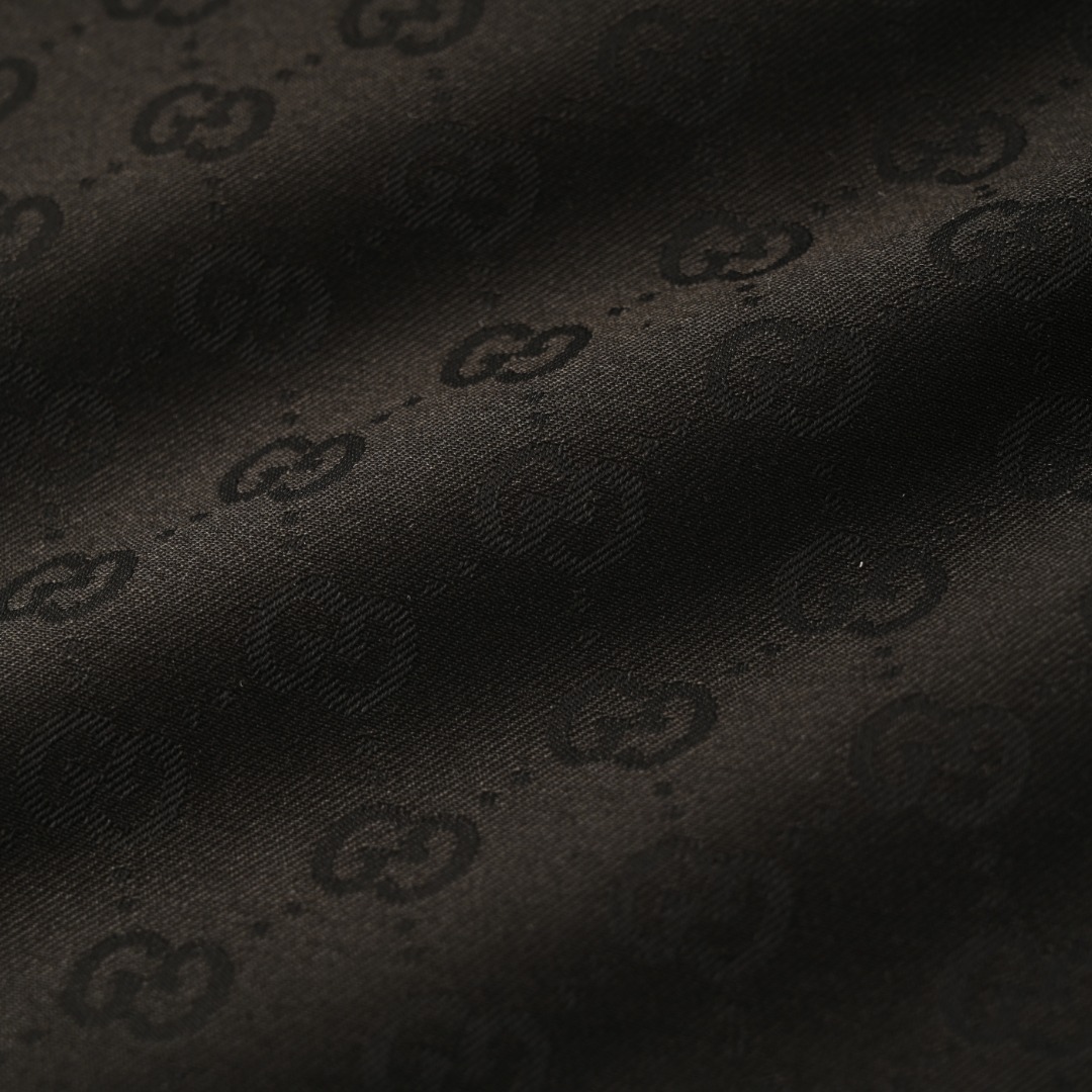 Gucci GUCCI古驰GUC 满GG提花拉链翻领夹克外套