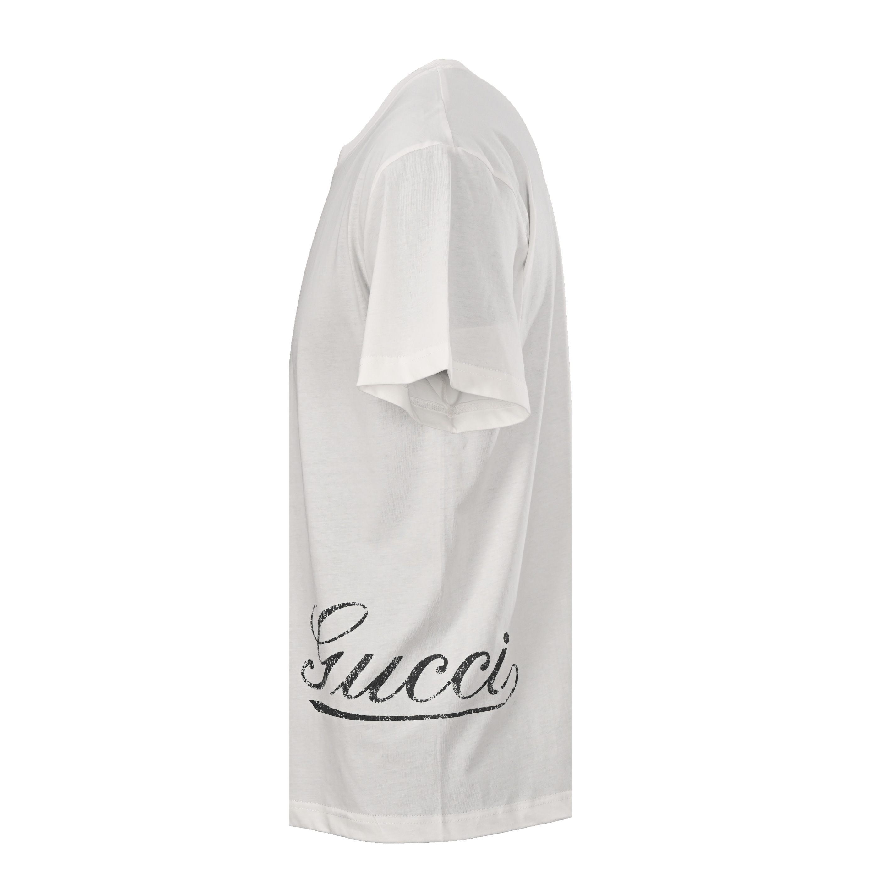 Gucci GUCCI古驰GUC 下摆印花短袖T恤