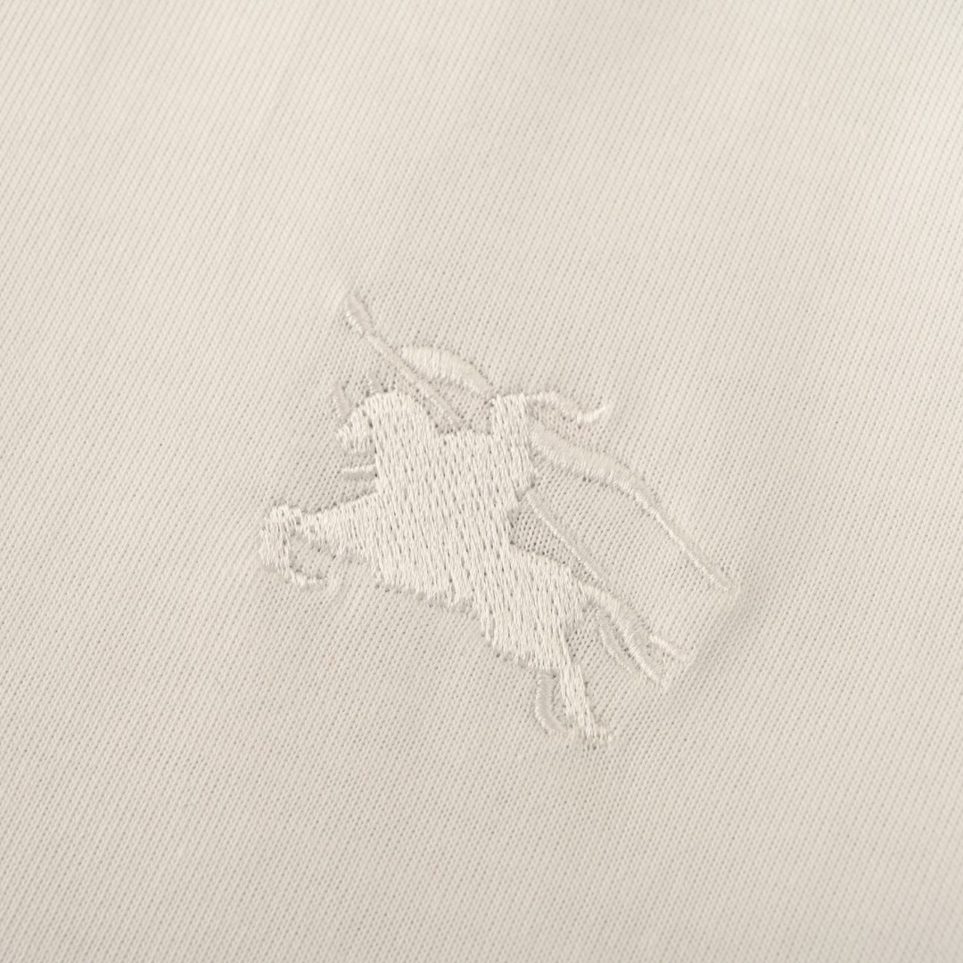 Burberry BURBERRY巴宝莉BBR 马年新禧贺岁系列 红色织带格纹短袖T恤