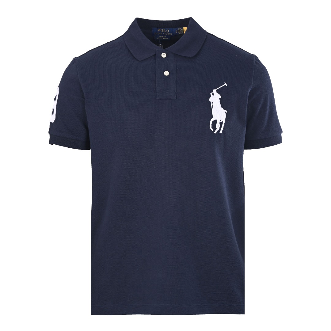 Ralph Lauren RALPH LAUREN拉夫劳伦RL 三色大马刺绣短袖POLO衫