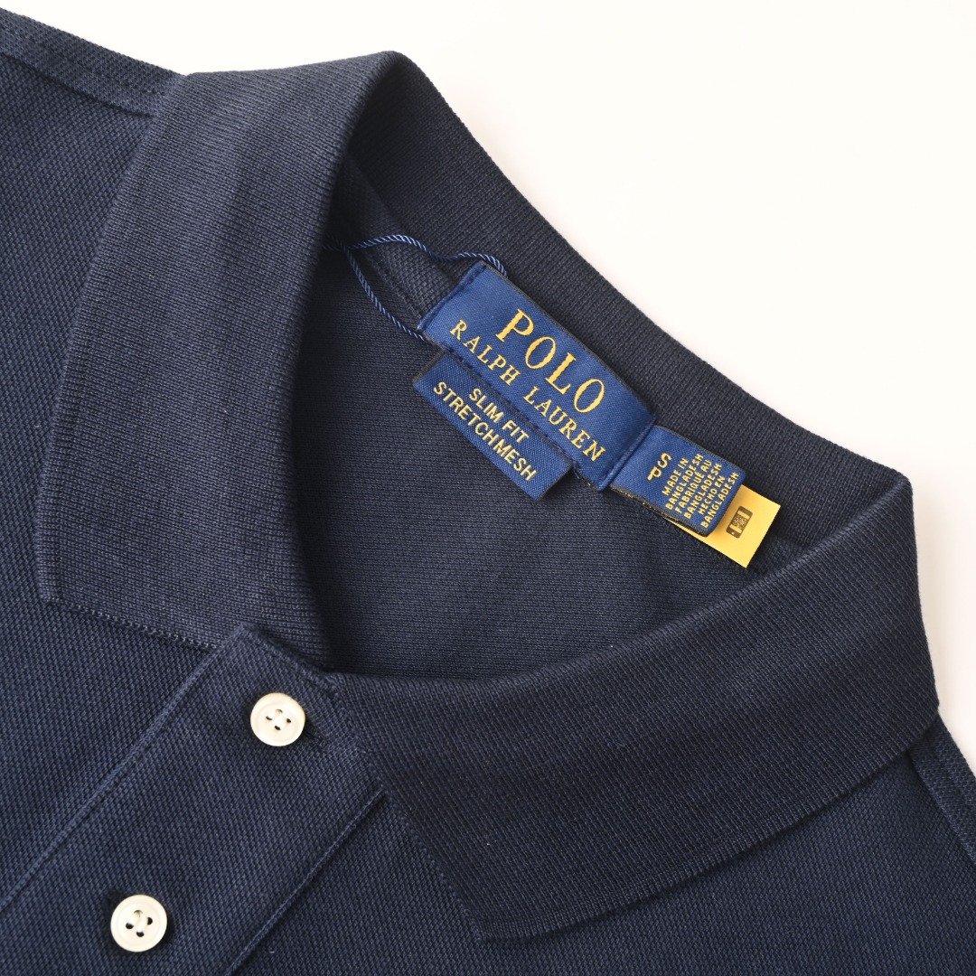 Ralph Lauren RALPH LAUREN拉夫劳伦RL 三色大马刺绣短袖POLO衫