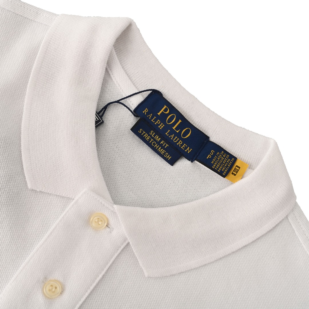 Ralph Lauren RALPH LAUREN拉夫劳伦RL 三色大马刺绣短袖POLO衫