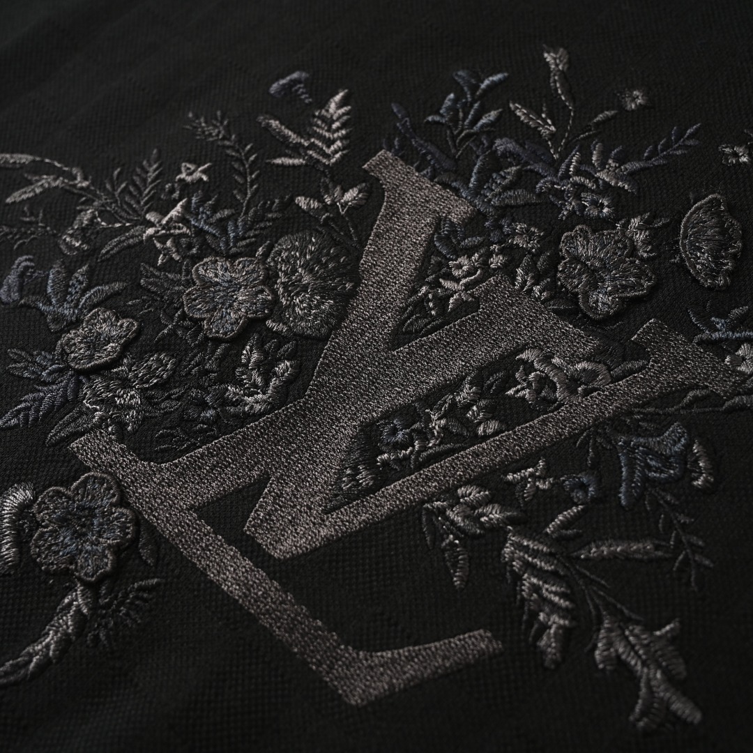 Louis Vuitton LOUIS VUITTON LV 花束刺绣短袖T恤
