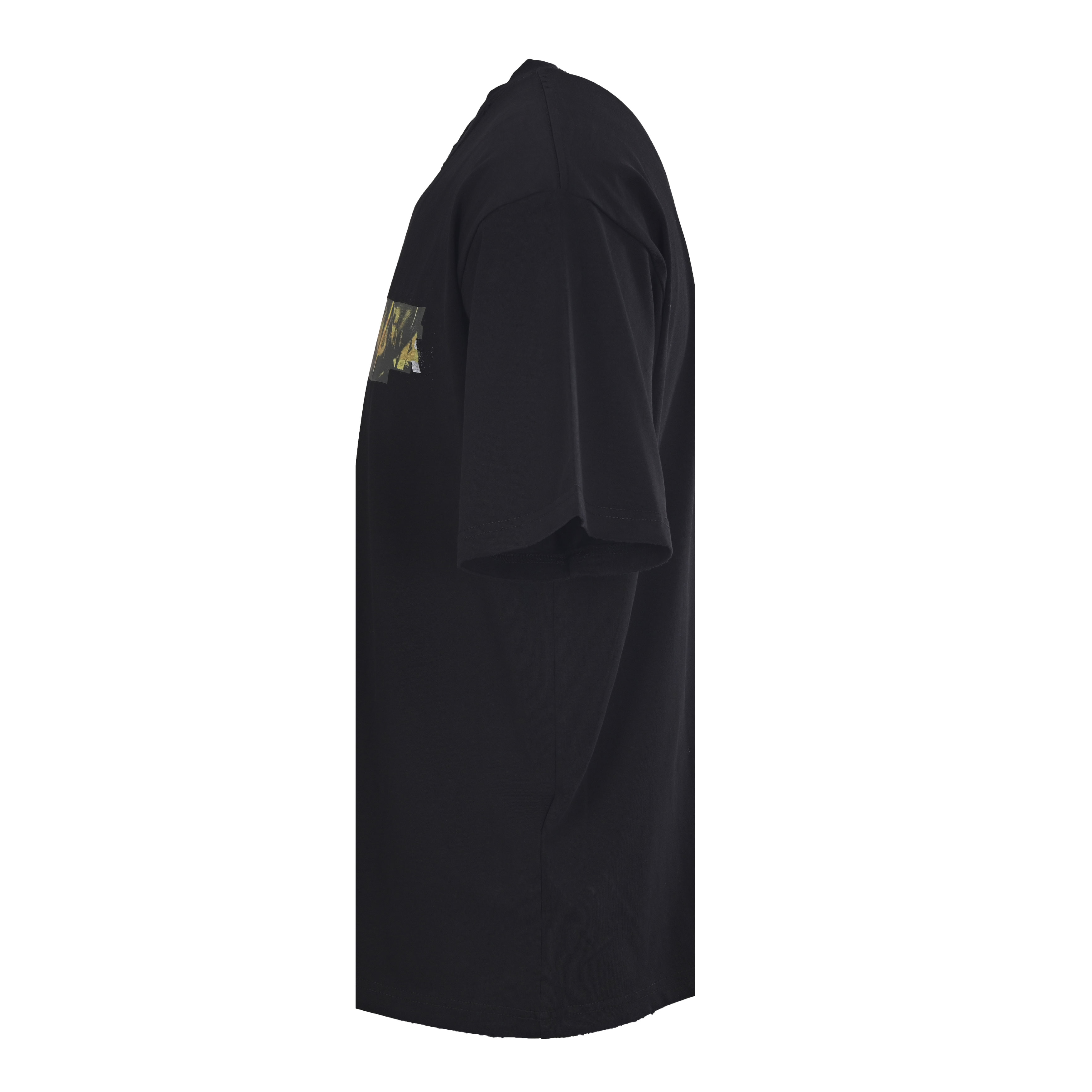 Balenciaga BALENCIAGA巴黎世家BLCG 绿胶带涂鸦短袖T恤